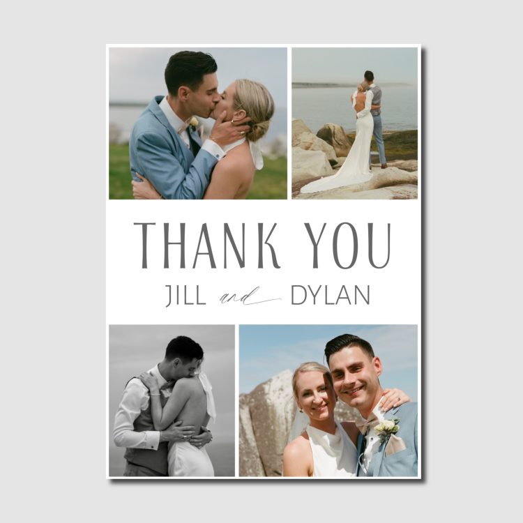 Thank You Photo Collage 5 x 7